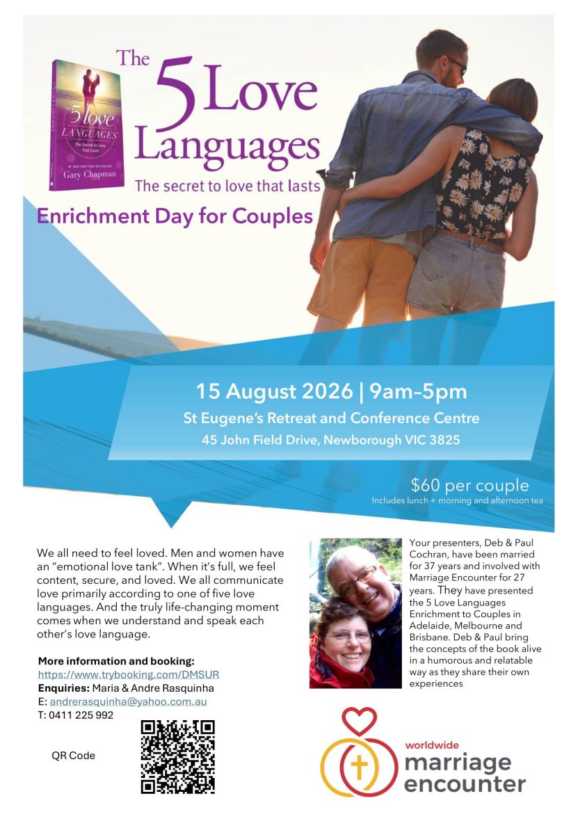 5 Love Languages Flyer