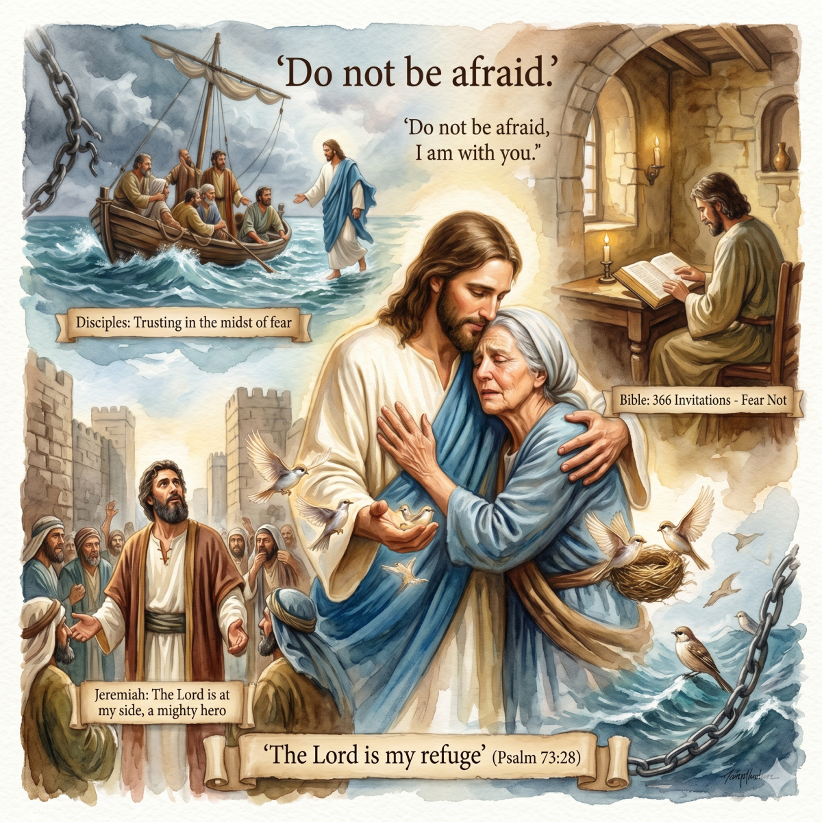 Putting God First Reflection Graphic