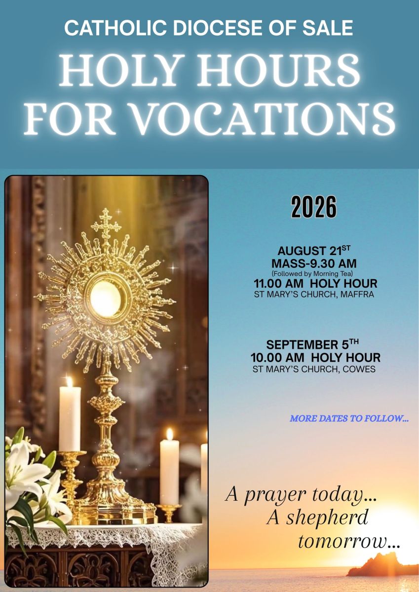 Holy Hours for Vocations