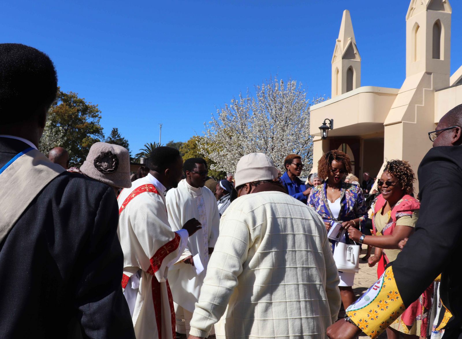 Deacon Confidence dances with his community