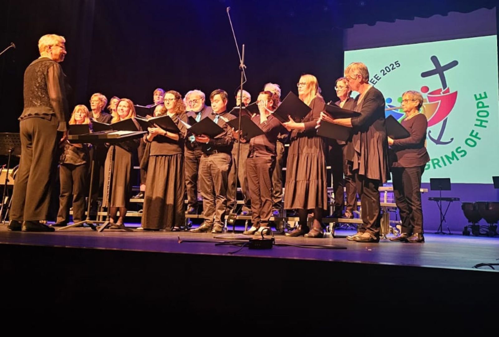 Musicians and performers gathering