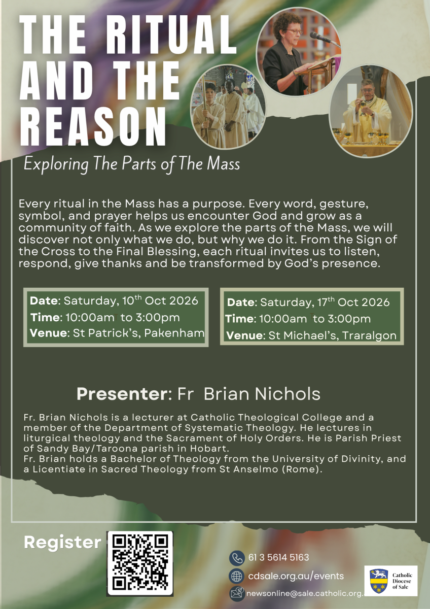 The Ritual and The Reason Flyer