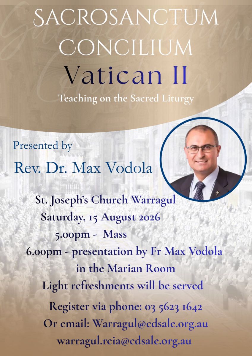 Sacrosanctum Concilium Image