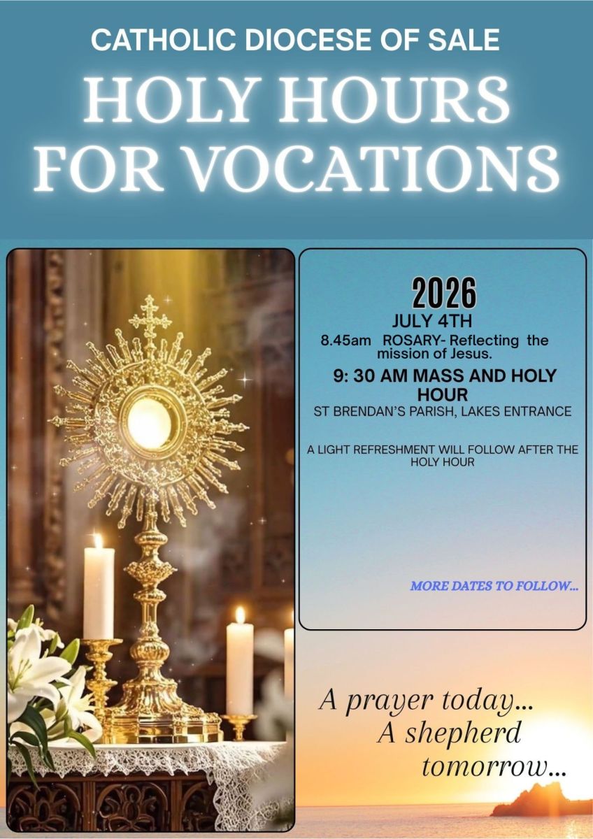 Holy Hours for Vocations