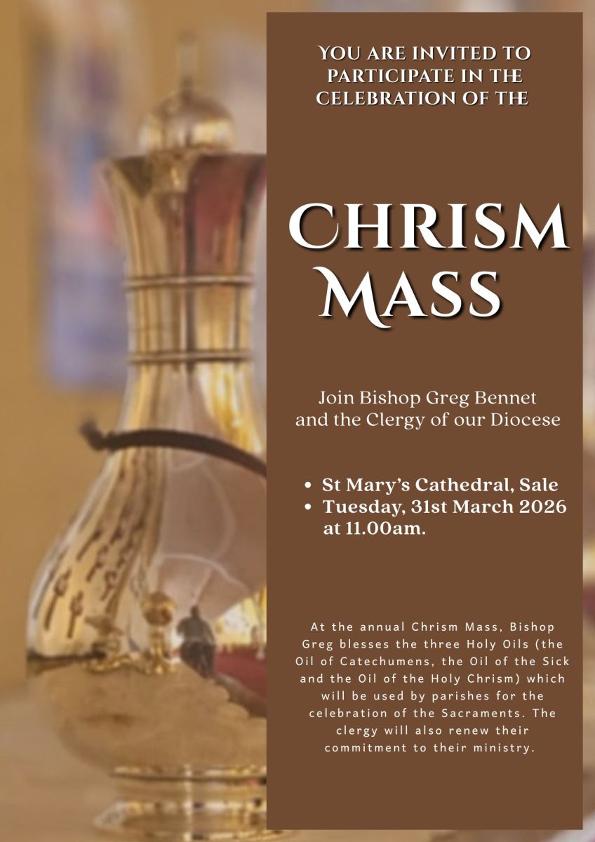 Chrism Mass 2026