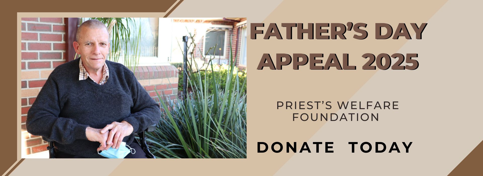 Priests' Welfare Foundation banner