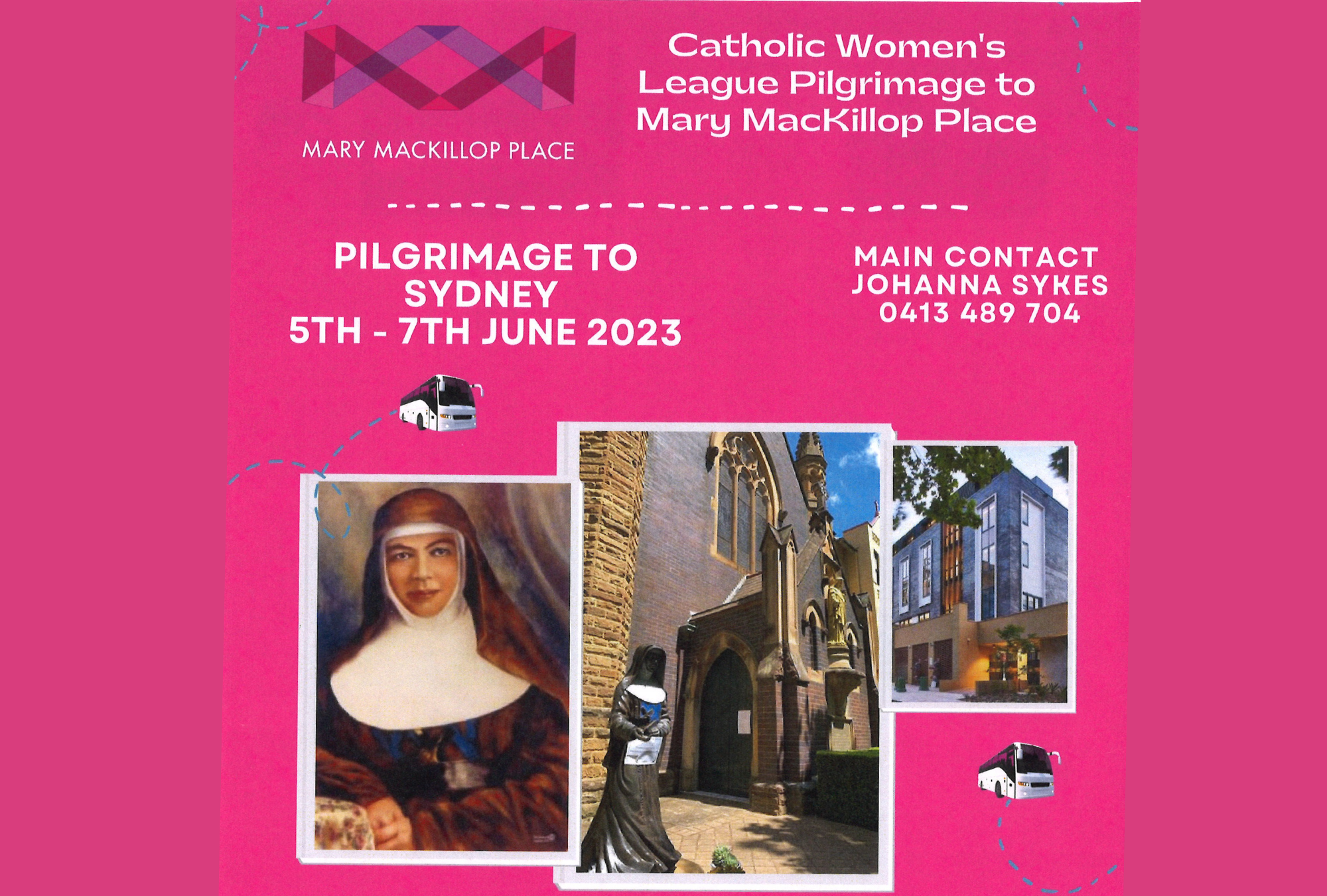 Pilgrimage to  Mary Mackillop's Place, Sydney