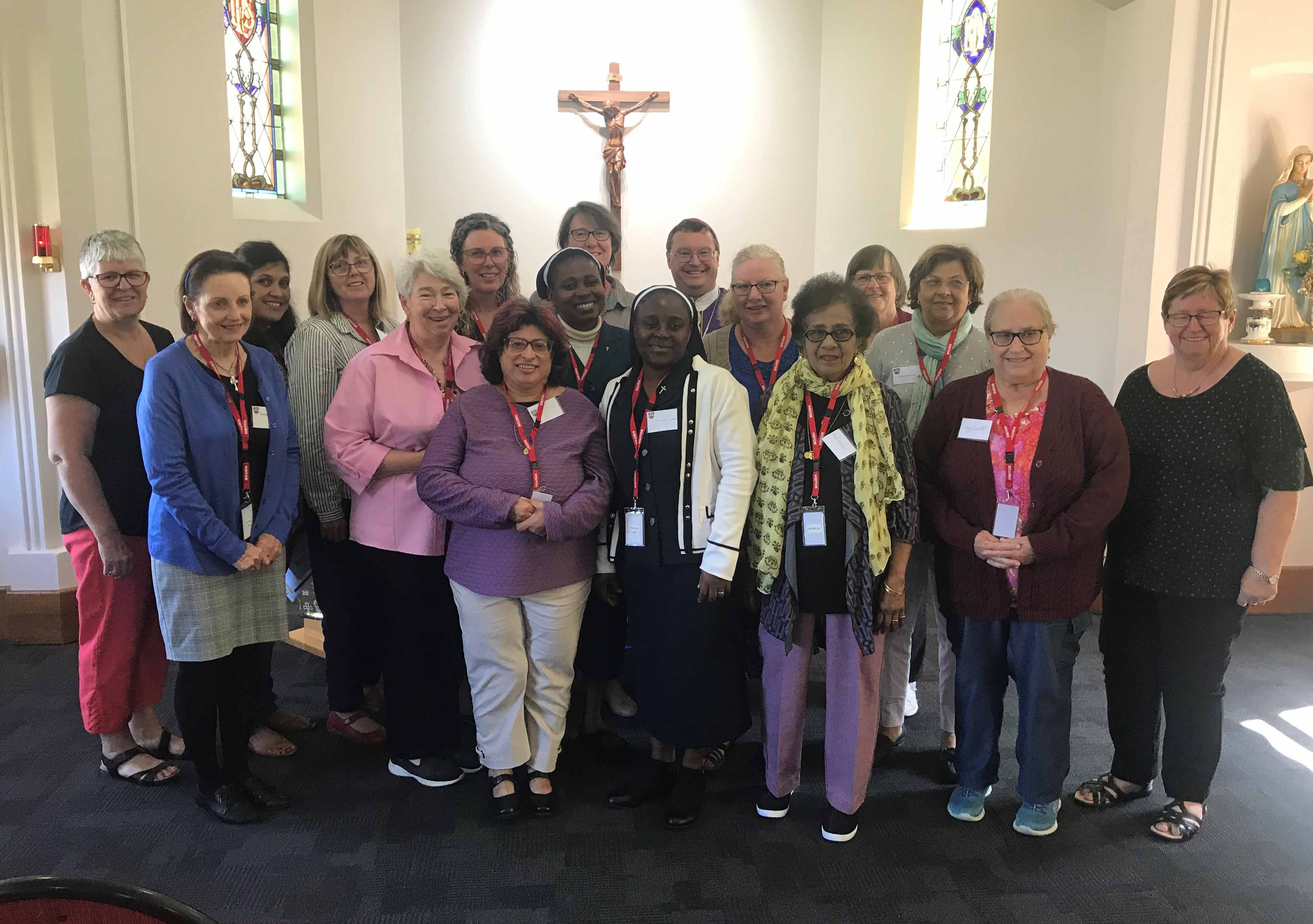 Catechist at Warragul with Bishop Patrick