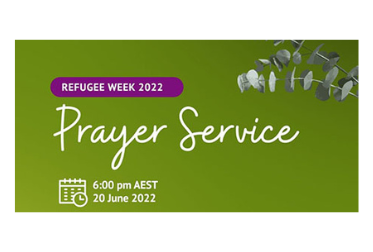Refugee Week prayer service 2022